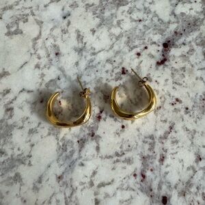 Gold Hoop Earrings